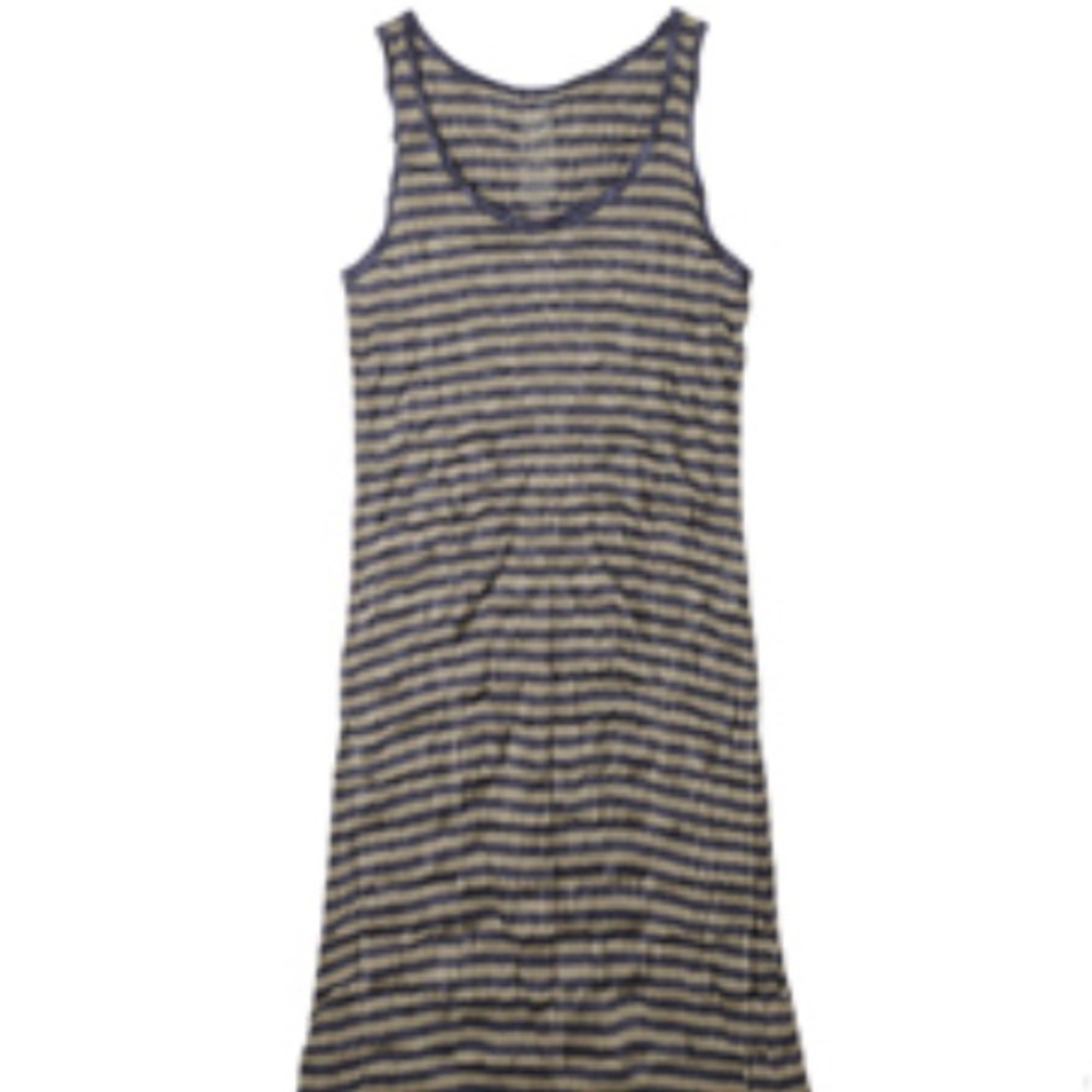 Brand New Striped MUJI Shrinkwrap Dress